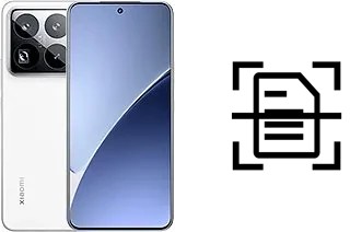 Escanear documento en un Xiaomi 15 Pro
