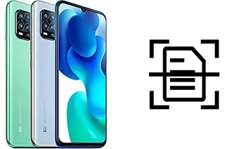Escanear documento en un Xiaomi Mi 10 Lite Zoom