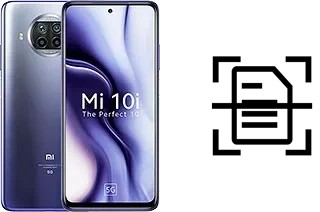 Escanear documento en un Xiaomi Mi 10i 5G