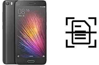 Escanear documento en un Xiaomi Mi 5 High Edition