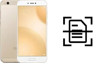 Escanear documento en un Xiaomi Mi 5c