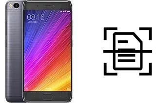 Escanear documento en un Xiaomi Mi 5s