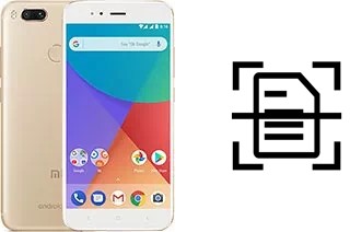 Escanear documento en un Xiaomi Mi A1 (Mi 5X)