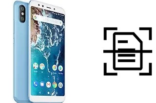 Escanear documento en un Xiaomi Mi A2