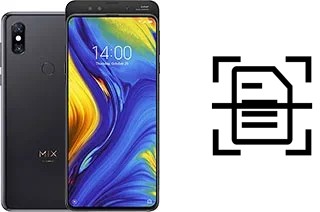 Escanear documento en un Xiaomi Mi Mix 3