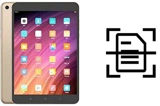 Escanear documento en un Xiaomi Mi Pad 3