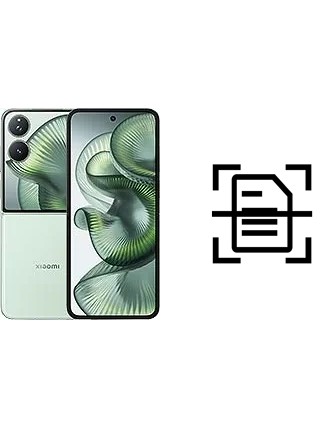 Escanear documento en un Xiaomi Mix Flip 2