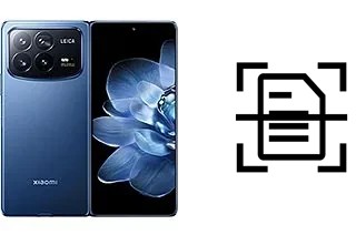 Escanear documento en un Xiaomi Mix Fold 4