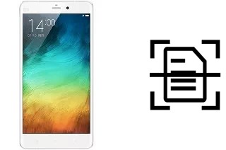 Escanear documento en un Xiaomi Mi Note