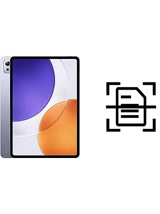 Escanear documento en un Xiaomi Pad 7S Pro 12.5