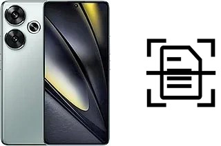 Escanear documento en un Xiaomi Poco F6