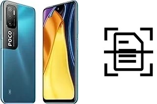 Escanear documento en un Xiaomi Poco M3 Pro