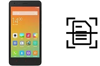 Escanear documento en un Xiaomi Redmi 2 Prime