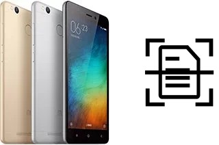 Escanear documento en un Xiaomi Redmi 3s Prime
