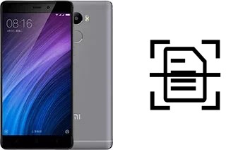 Escanear documento en un Xiaomi Redmi 4 (China)