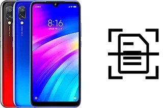 Escanear documento en un Xiaomi Redmi 7