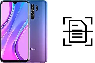 Escanear documento en un Xiaomi Redmi 9