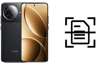 Escanear documento en un Xiaomi Redmi K80