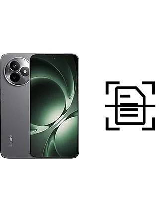 Escanear documento en un Xiaomi Redmi K80 Ultra