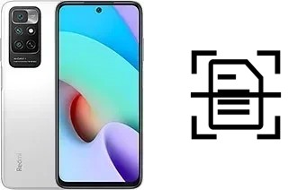 Escanear documento en un Xiaomi Redmi 10 2022