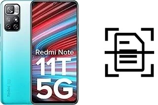 Escanear documento en un Xiaomi Redmi Note 11T 5G