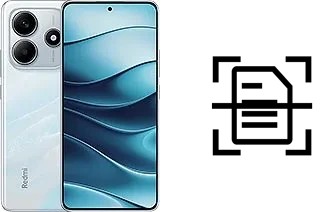 Escanear documento en un Xiaomi Redmi Note 14