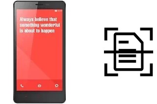 Escanear documento en un Xiaomi Redmi Note