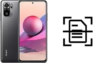 Escanear documento en un Xiaomi Redmi Note 10S