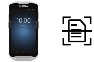 Escanear documento en un Zebra TC51