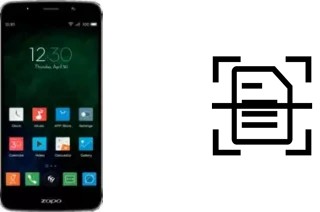 Escanear documento en un Zopo Speed 7 Plus