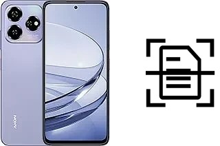 Escanear documento en un ZTE Axon 60
