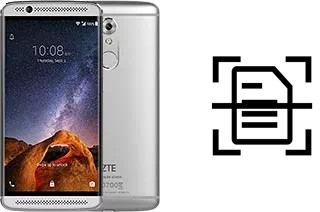 Escanear documento en un ZTE Axon 7 mini