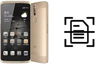 Escanear documento en un ZTE Axon Lux