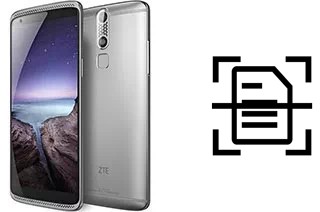 Escanear documento en un ZTE Axon mini