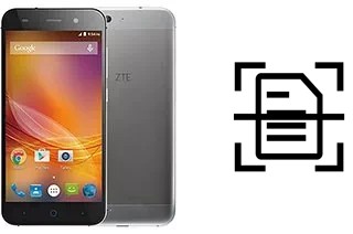 Escanear documento en un ZTE Blade D6