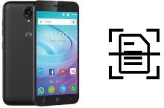 Escanear documento en un ZTE Blade l7A