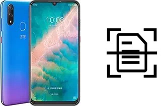 Escanear documento en un ZTE Blade V10