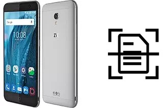 Escanear documento en un ZTE Blade V7