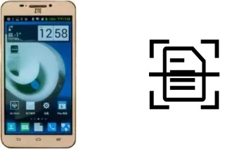 Escanear documento en un ZTE Grand S II LTE