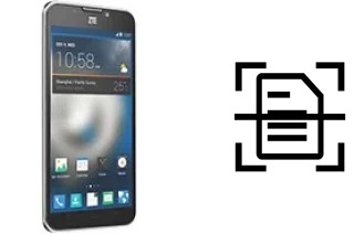 Escanear documento en un ZTE Grand S II S291