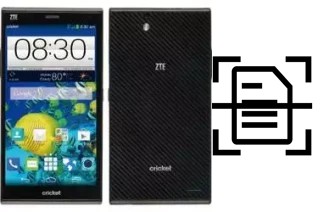 Escanear documento en un ZTE Grand X Max