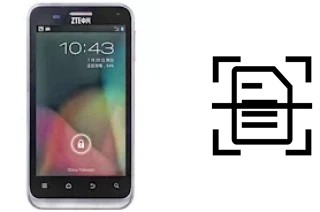 Escanear documento en un ZTE N880E