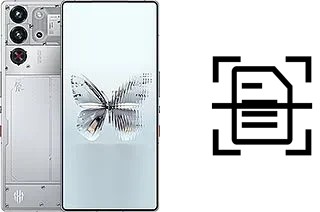Escanear documento en un ZTE nubia Red Magic 10 Pro+