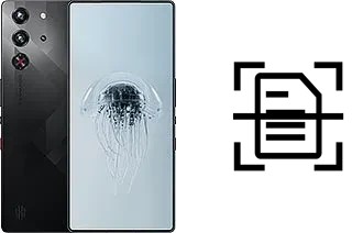 Escanear documento en un ZTE nubia Red Magic 10 Pro