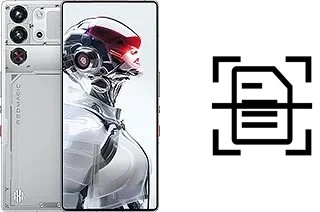 Escanear documento en un ZTE nubia RedMagic 10SPro+