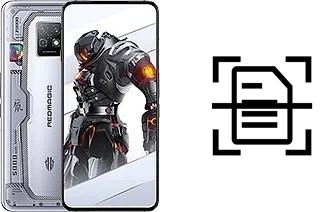 Escanear documento en un ZTE nubia Red Magic 7S Pro