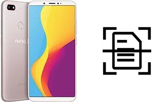 Escanear documento en un ZTE nubia V18