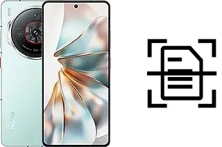 Escanear documento en un ZTE nubia Z60S Pro