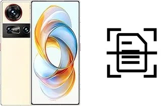 Escanear documento en un ZTE nubia Z70 Ultra