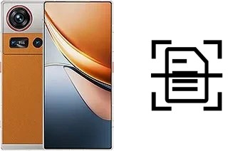 Escanear documento en un ZTE nubia Z70S Ultra